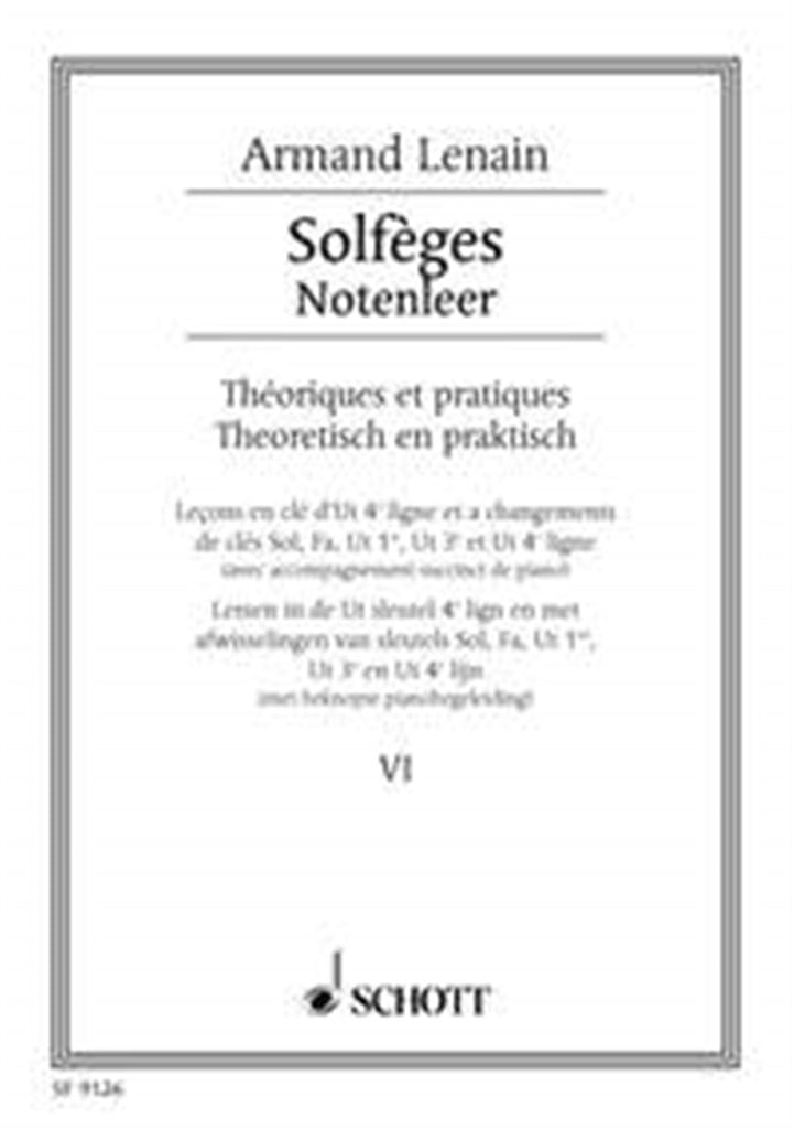 Solfèges Vol. 6